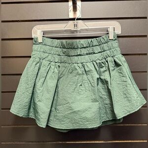 Green Women's Skort